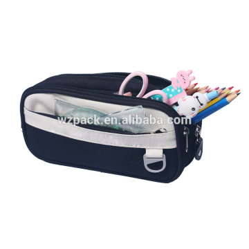 2016 OEM Hot Selling Candy Colors Pen Bag Multifunction Stationery Pencil Case Pouch